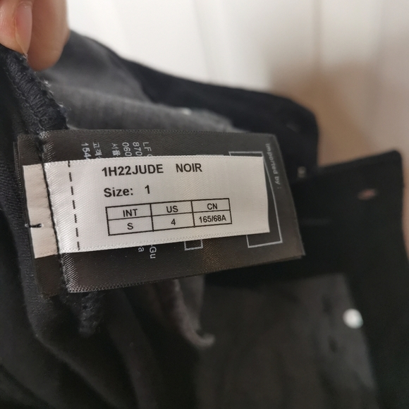 ba&sh Black Jude Denim  Skirt, Midi - Picture 8 of 13